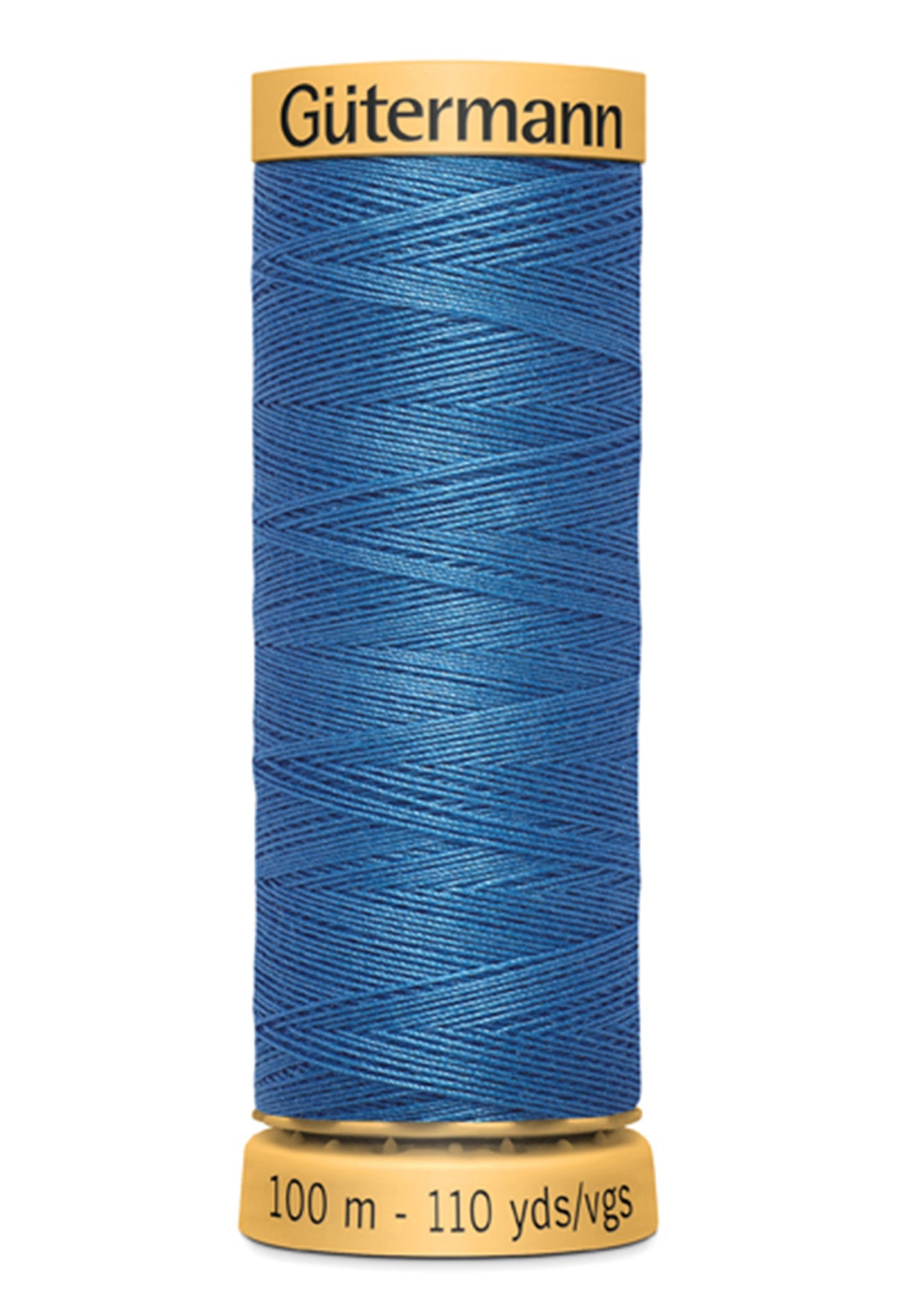 Natural Cotton Thread 100m/109yds Blue