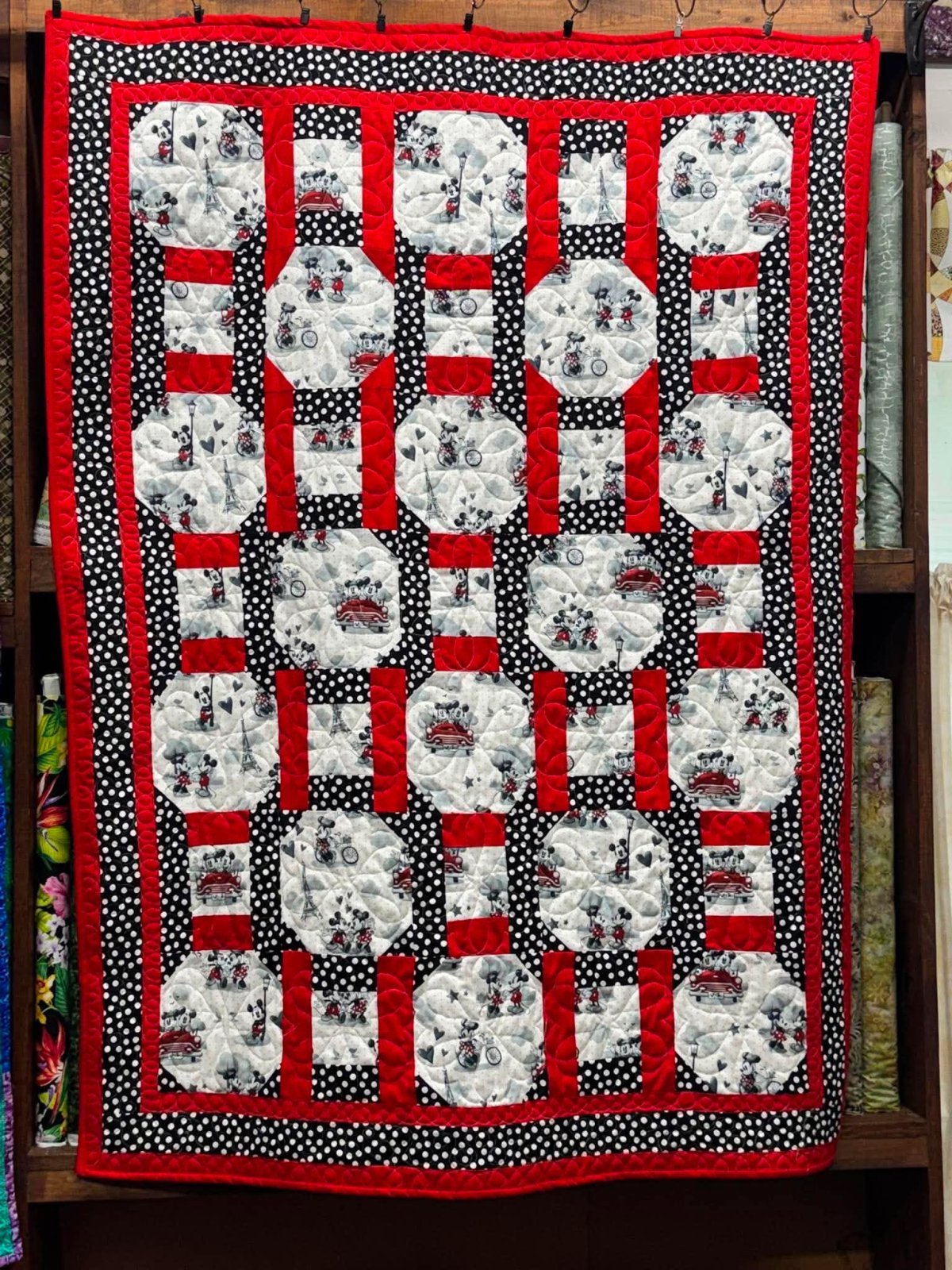 Vintage Mickey PreCut Quilt Kit
