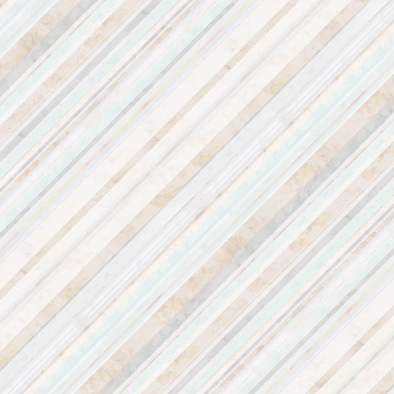 Cream Plaster Bias Stripe 7.8in repeat