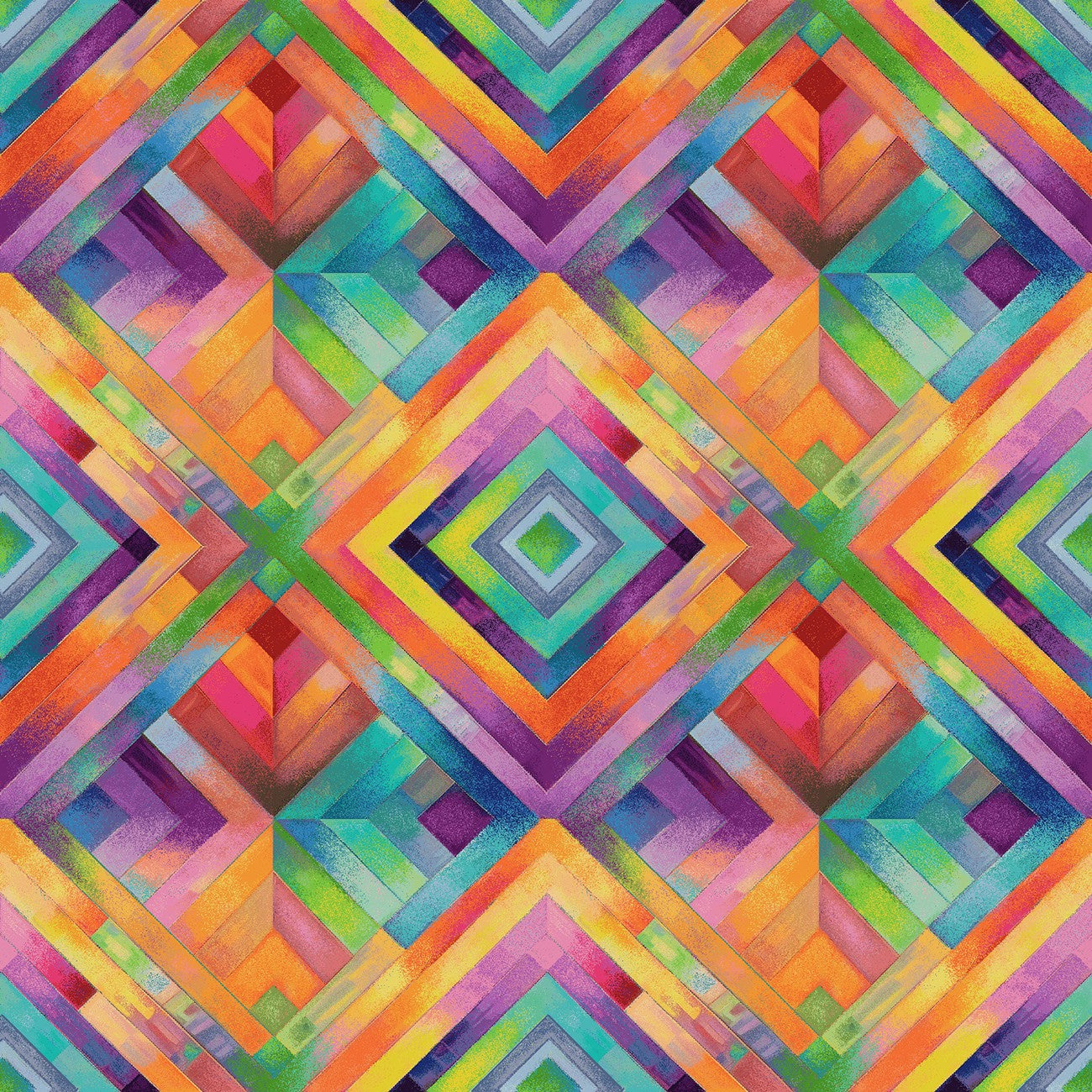Multi Geometric Diamond 3in repeat