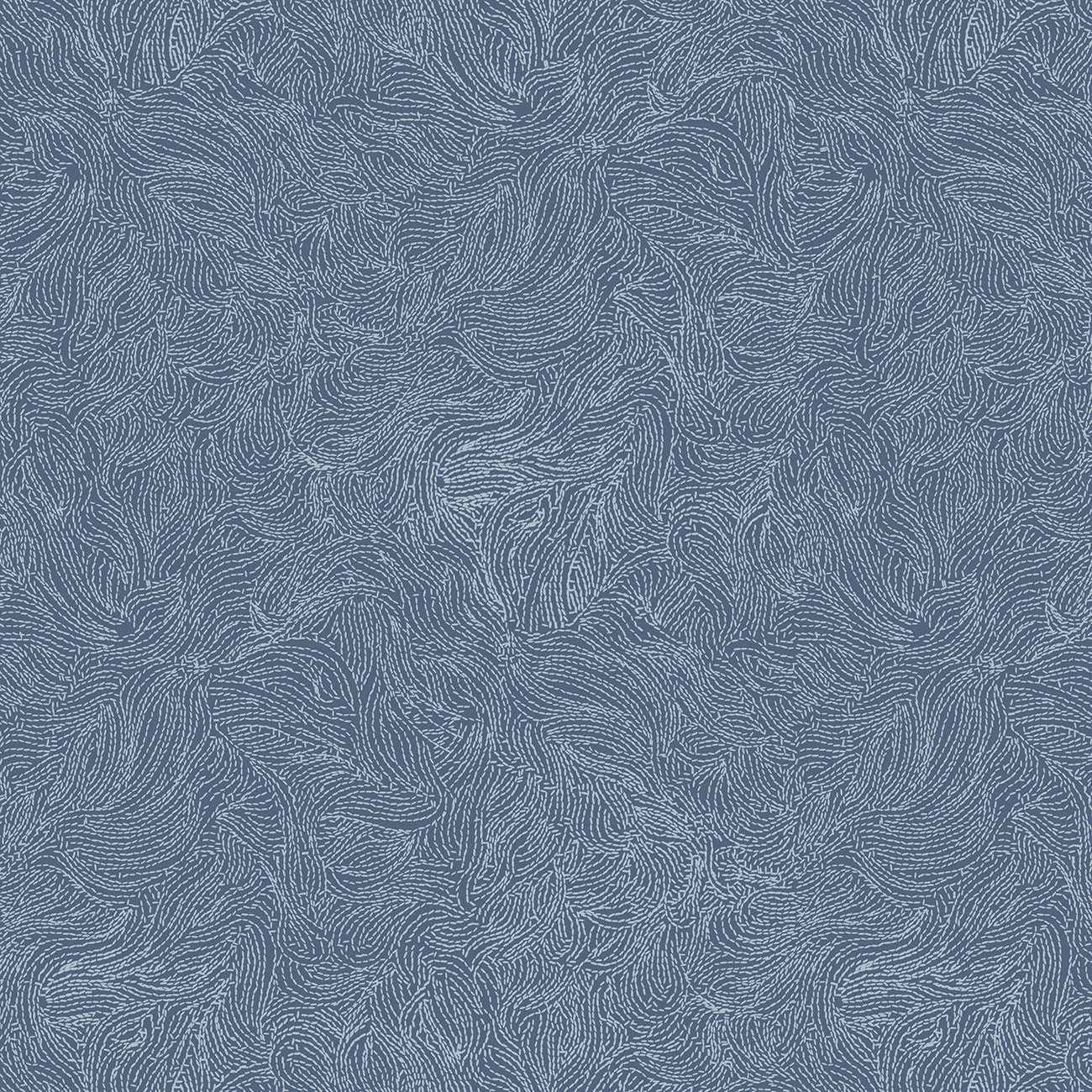 A Garden Of Stitches Tonal Blue