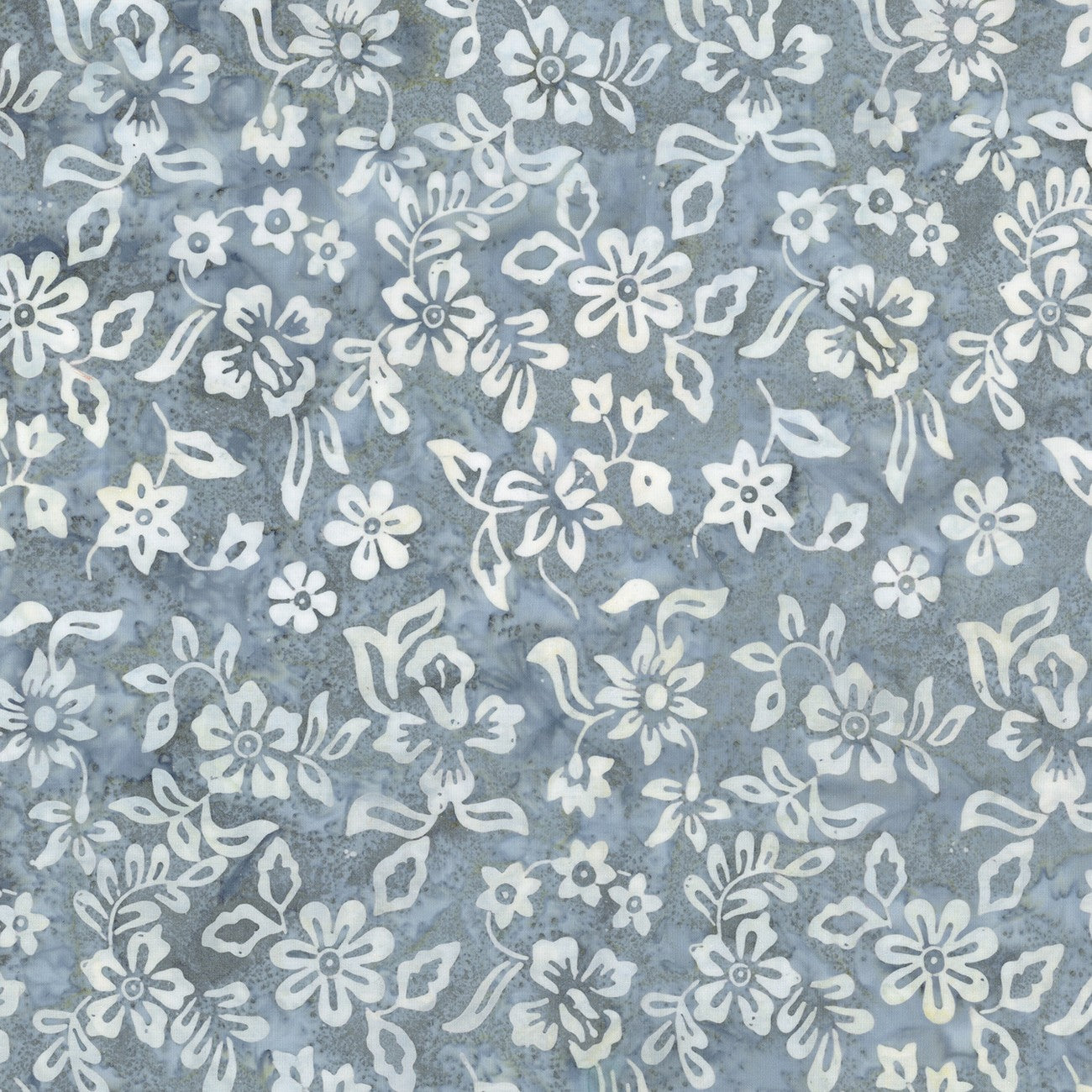 Wide Back Batiks Gray & Golden Arabella Blustery Days