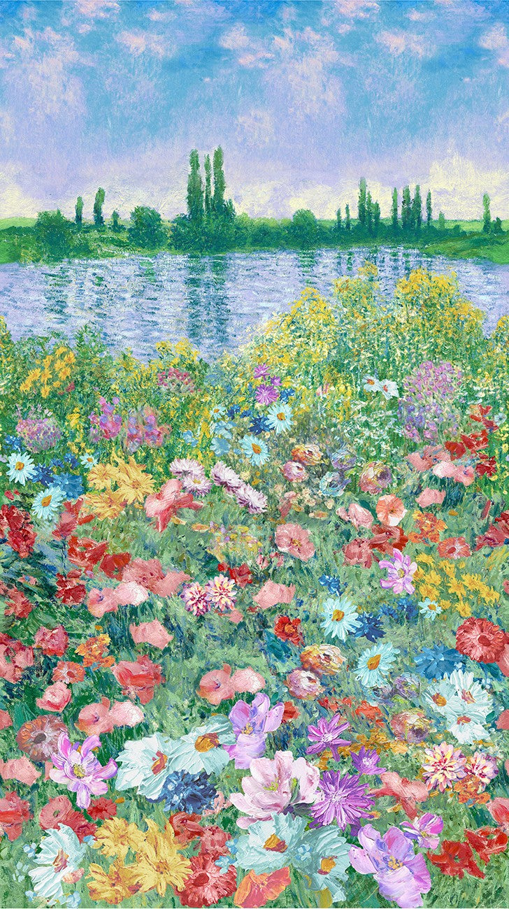 Impression Floral Panel 24in