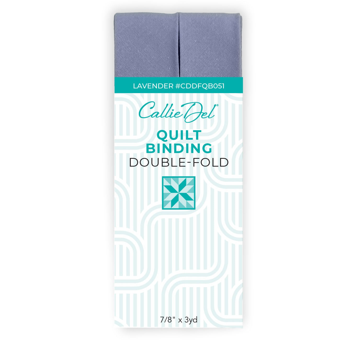 Double Fold Quilt Binding Lavender 7/8in x 3yd