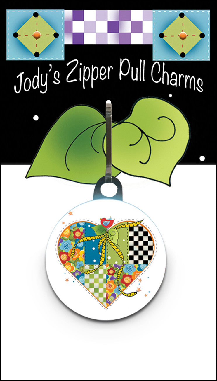 Zipper Charm Sew Happy Patch
