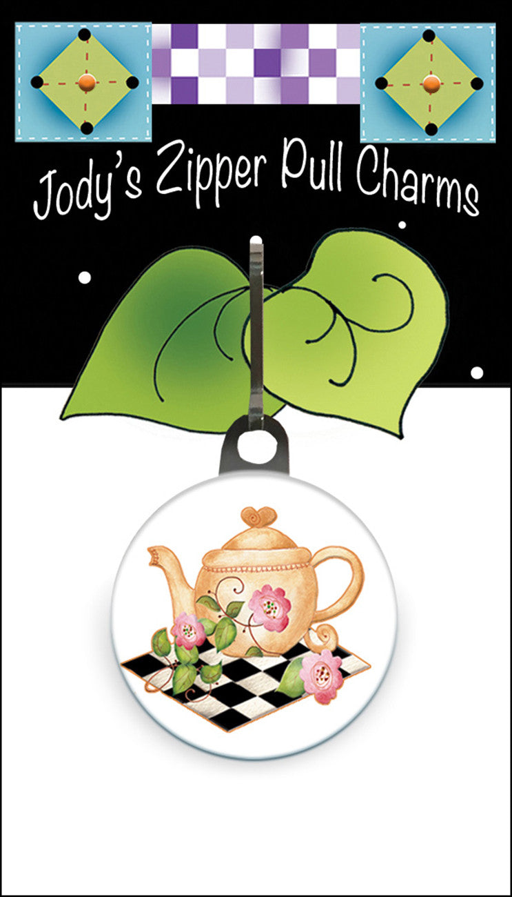Zipper Charm Teapot