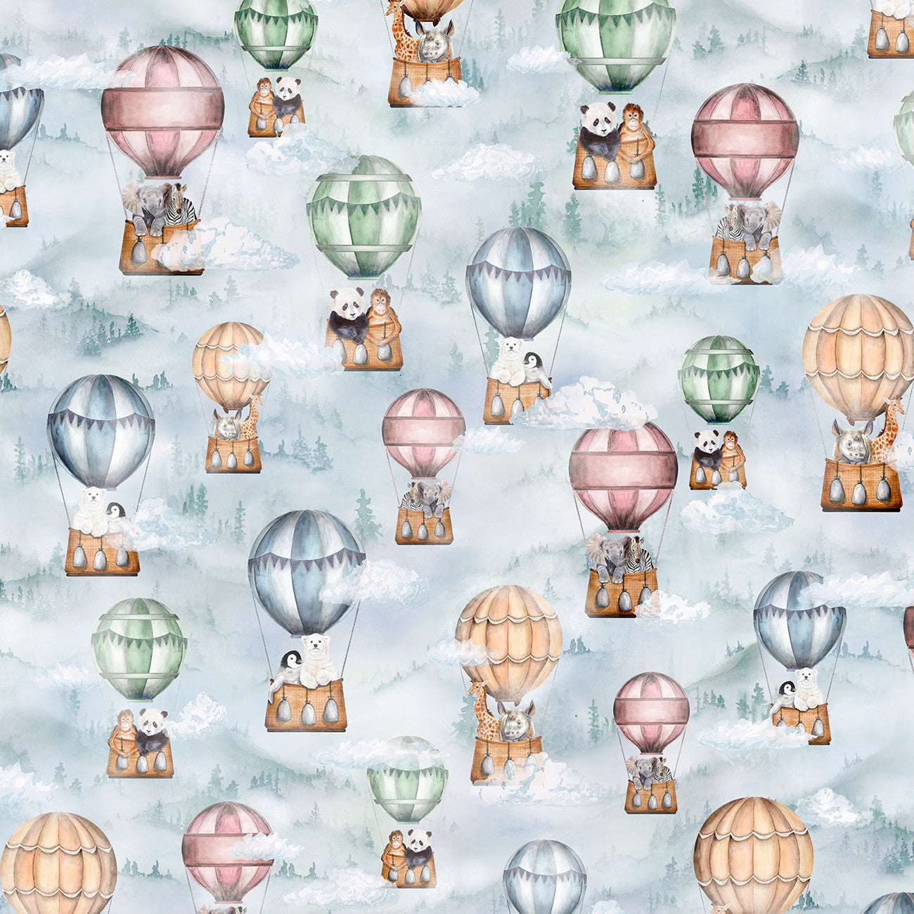 Hot Air Balloon Allover
