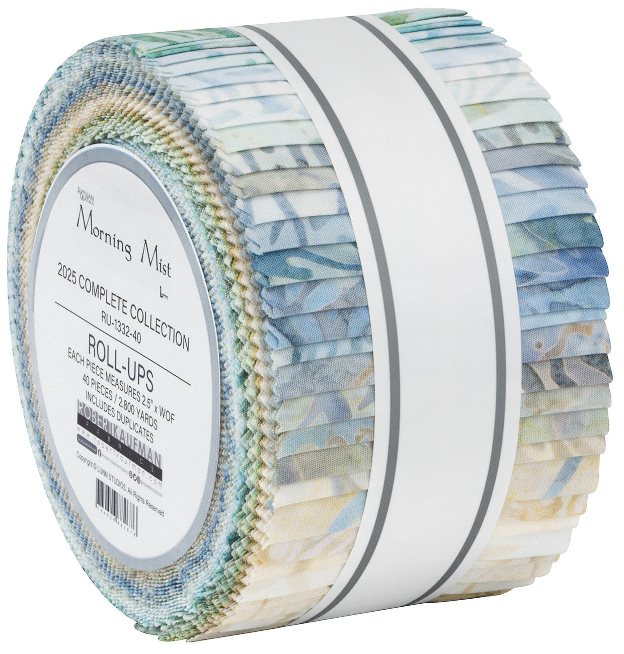 2.5in Strips Morning Mist 40pcs