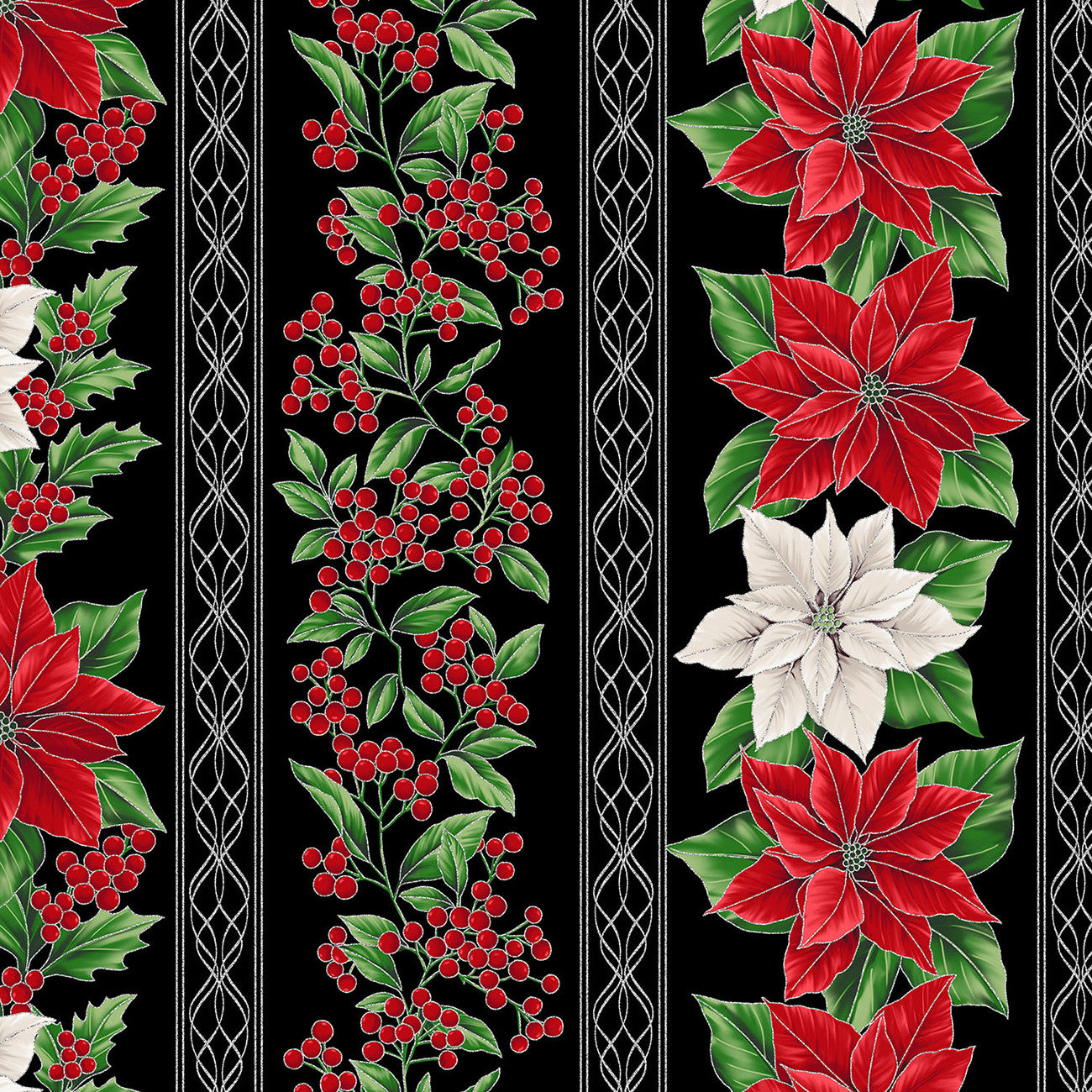 Onyx/Silver Blooming Holidays