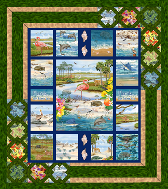 Scenic Florida Kit Green Precut Kit