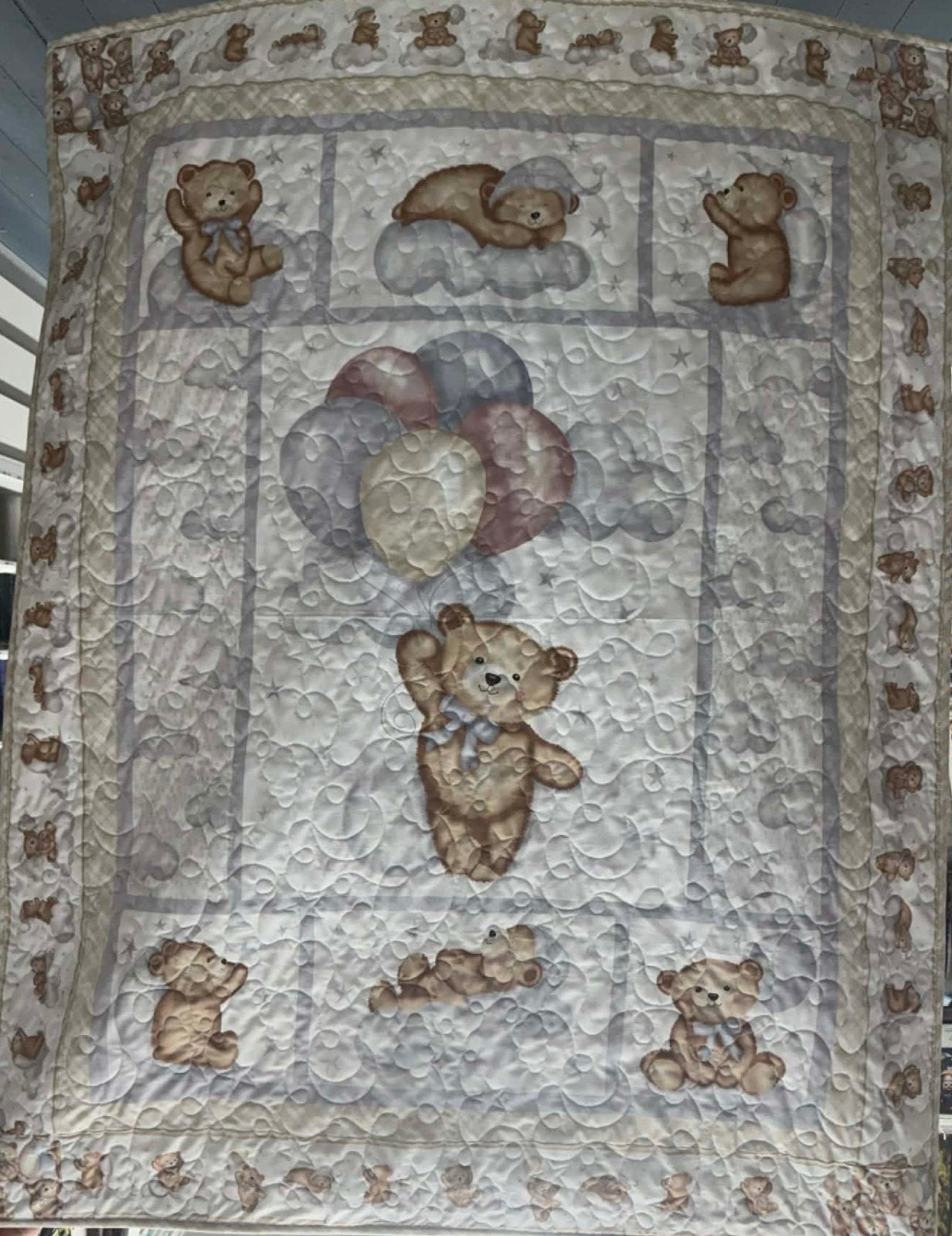 Teddy Bear Panel Quilt Kit