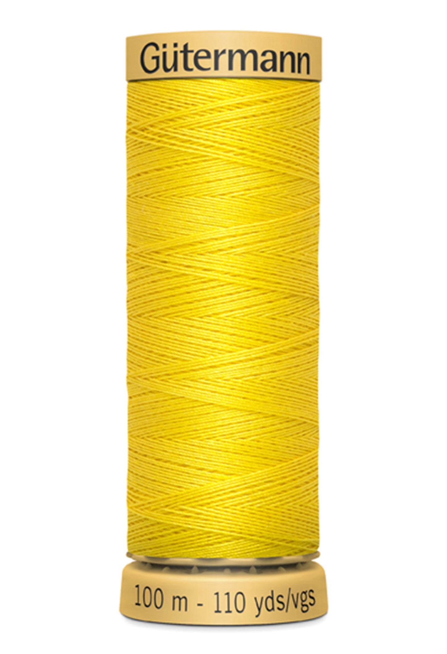 Natural Cotton Thread 100m/109yds Lemon