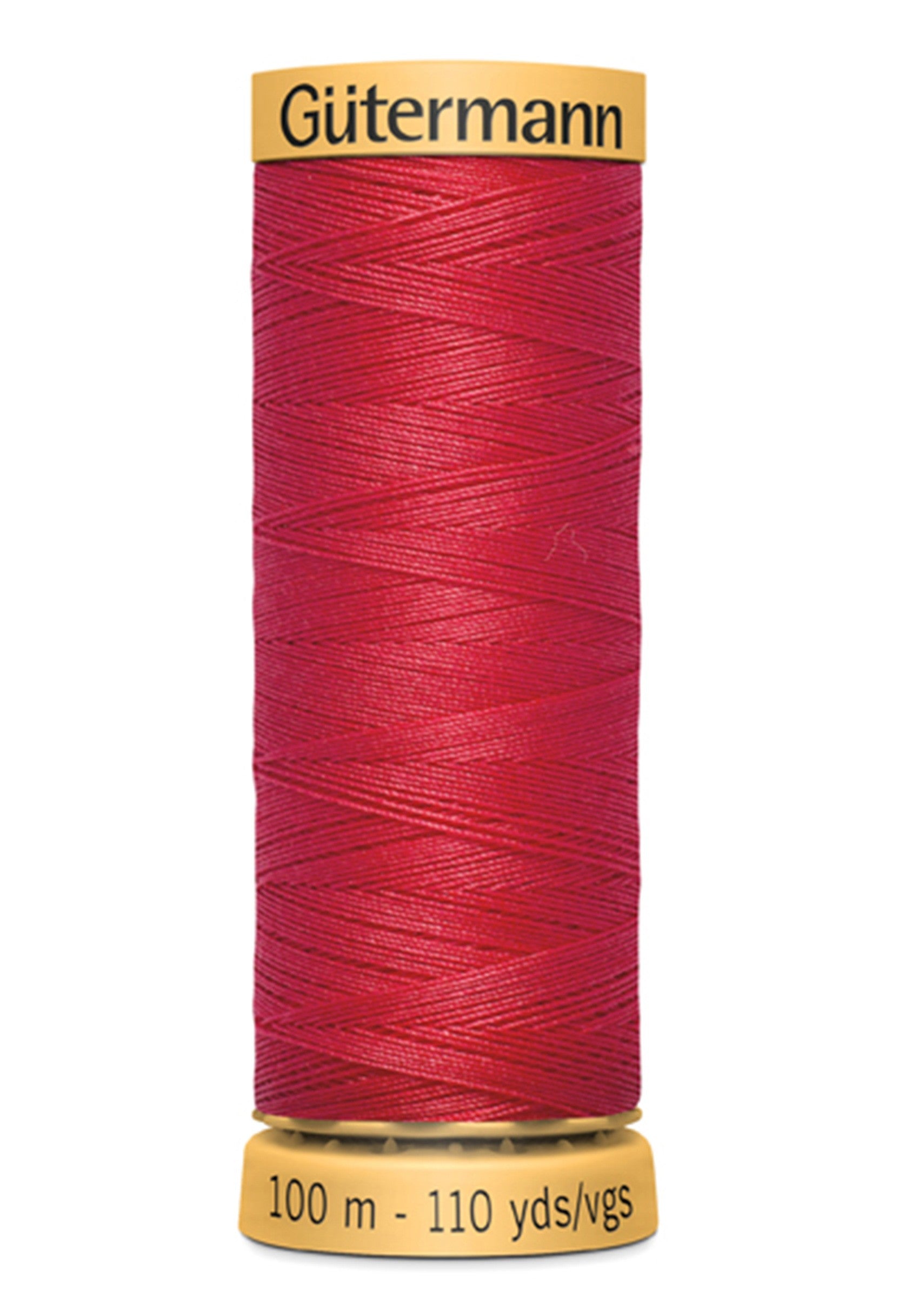 Natural Cotton Thread 100m/109yds Light Red