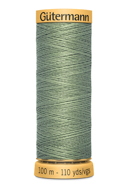 Natural Cotton Thread 100m/109yds Fern