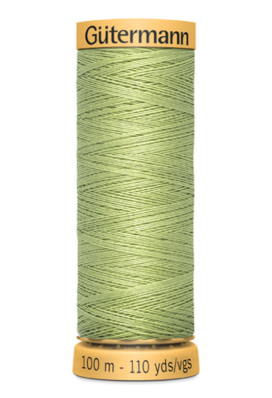 Natural Cotton Thread 100m/109yds Nile Green