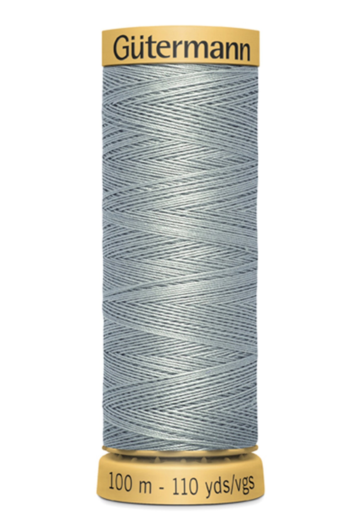 Natural Cotton Thread 100m/109yds Grey Blue