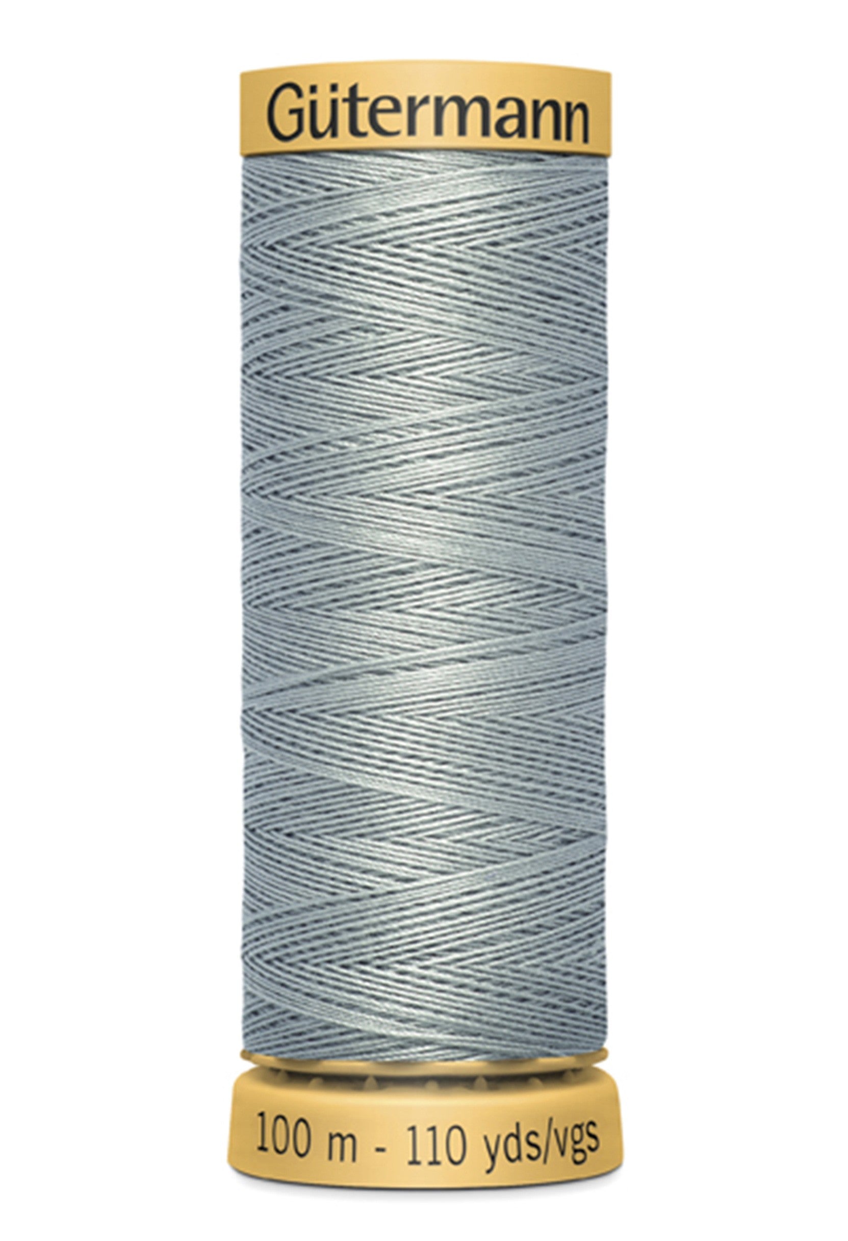 Natural Cotton Thread 100m/109yds Grey Blue