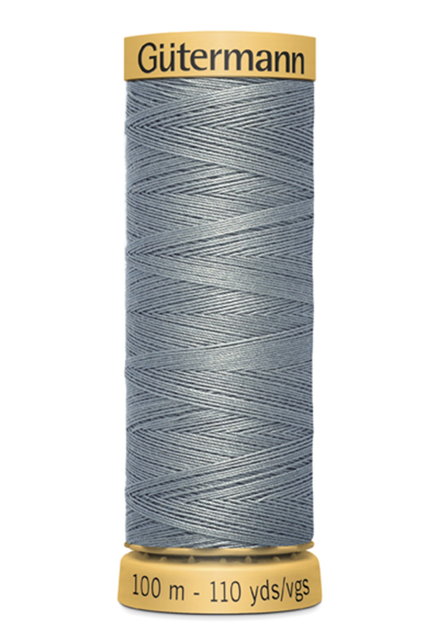 Natural Cotton Thread 100m/109yds Steel