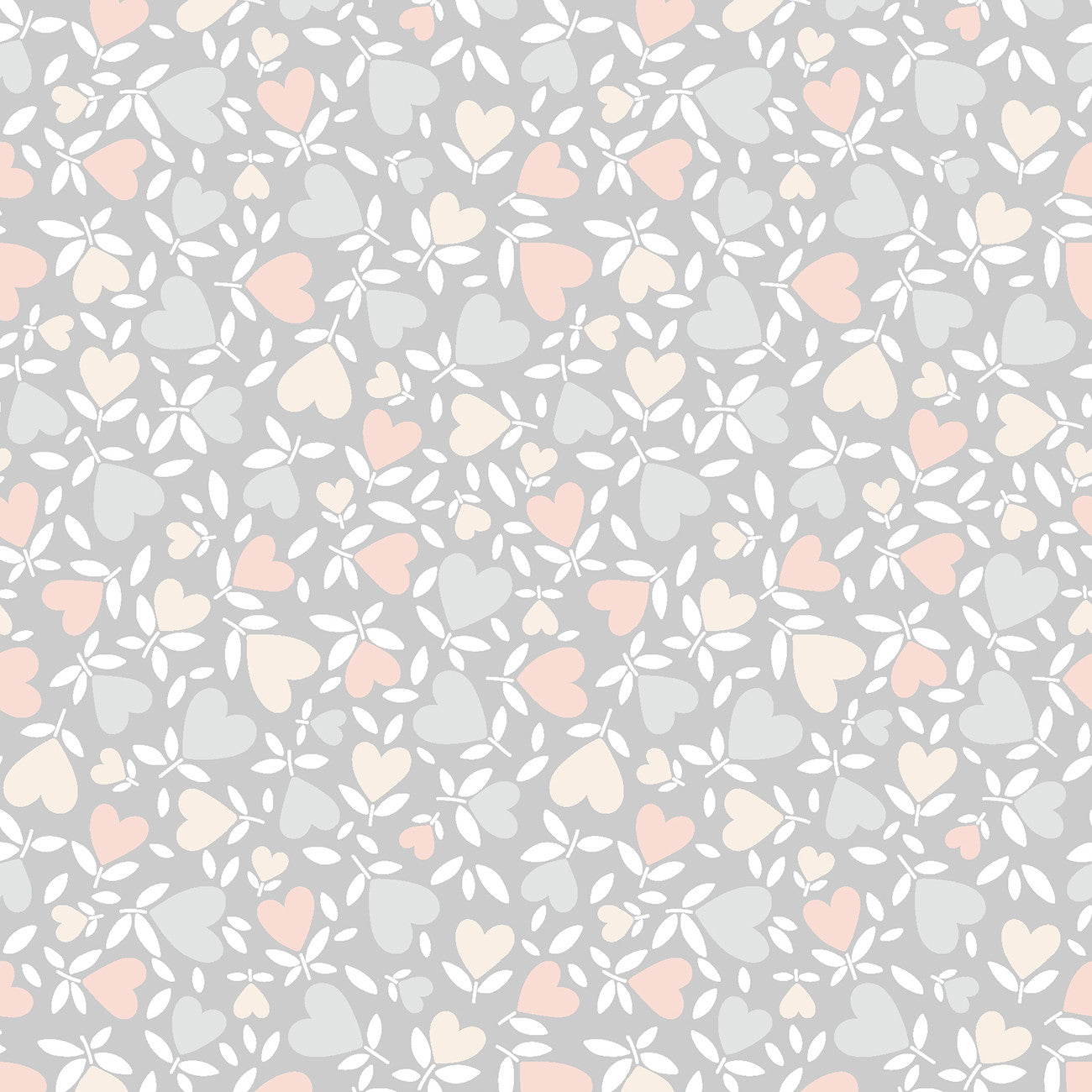Light Grey Hearts