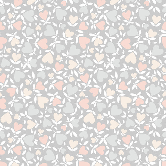 Light Grey Hearts