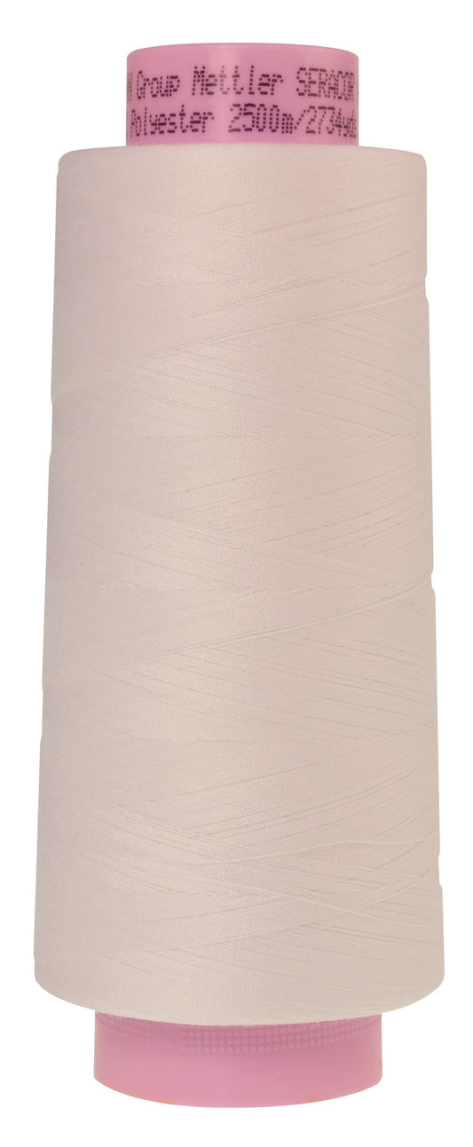 Seracor Polyester Overlock Thread 2734yds White