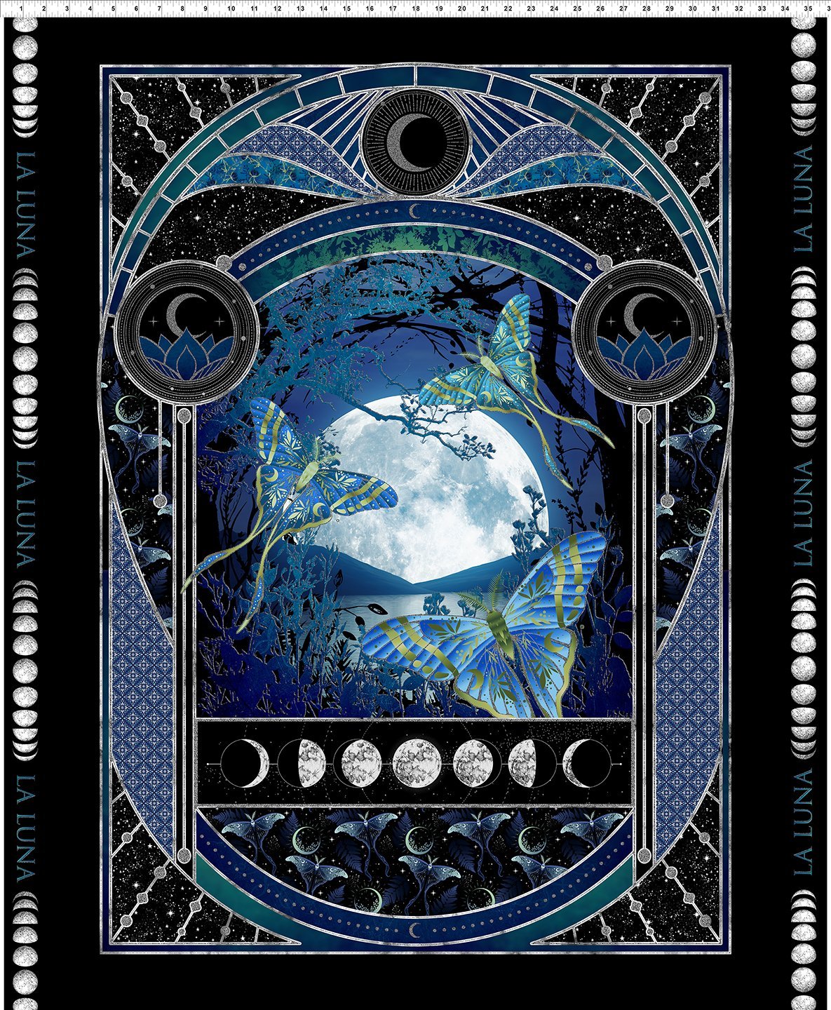 La Luna Pabel from In the Beginning Fabrics 36" Panel