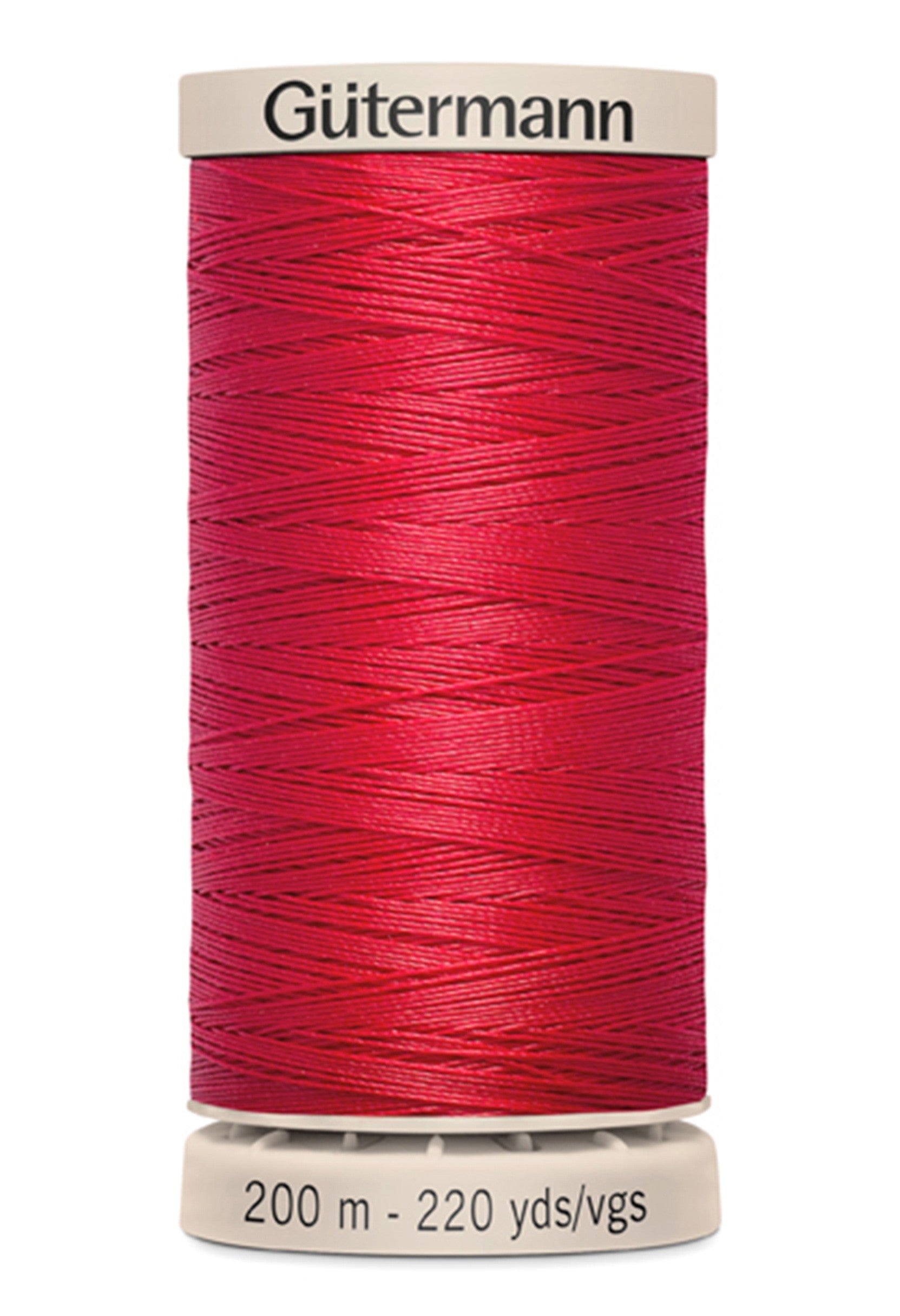Cotton Quilting Thread 200m/219yds Red