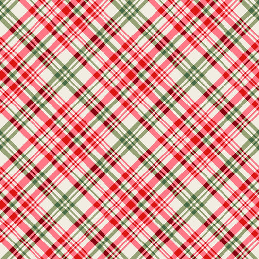 Red/Green Plaid 3 Inch