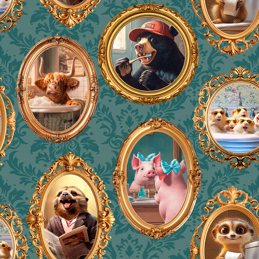 All Framed Up Teal