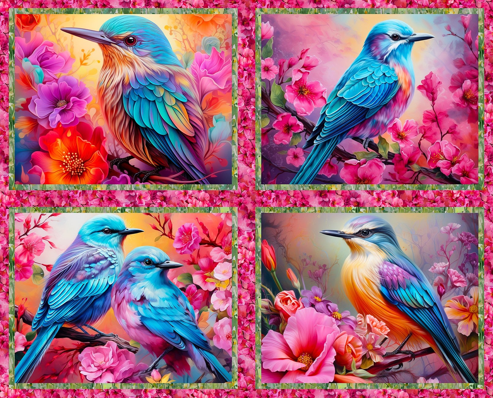 Spring Into Beauty 36In Panel