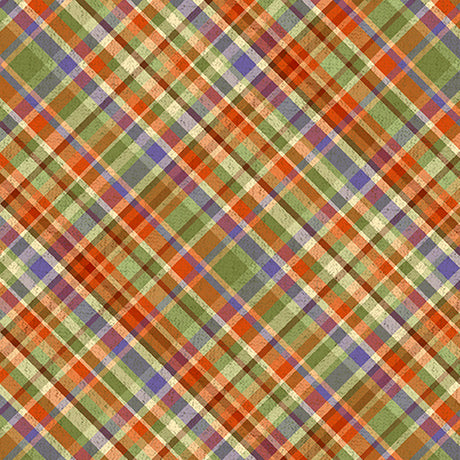 CORNUCOPIA HARVEST - DIAGONAL PLAID