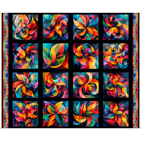 BEDAZZLED - FRACTAL BLOCK PATCHES