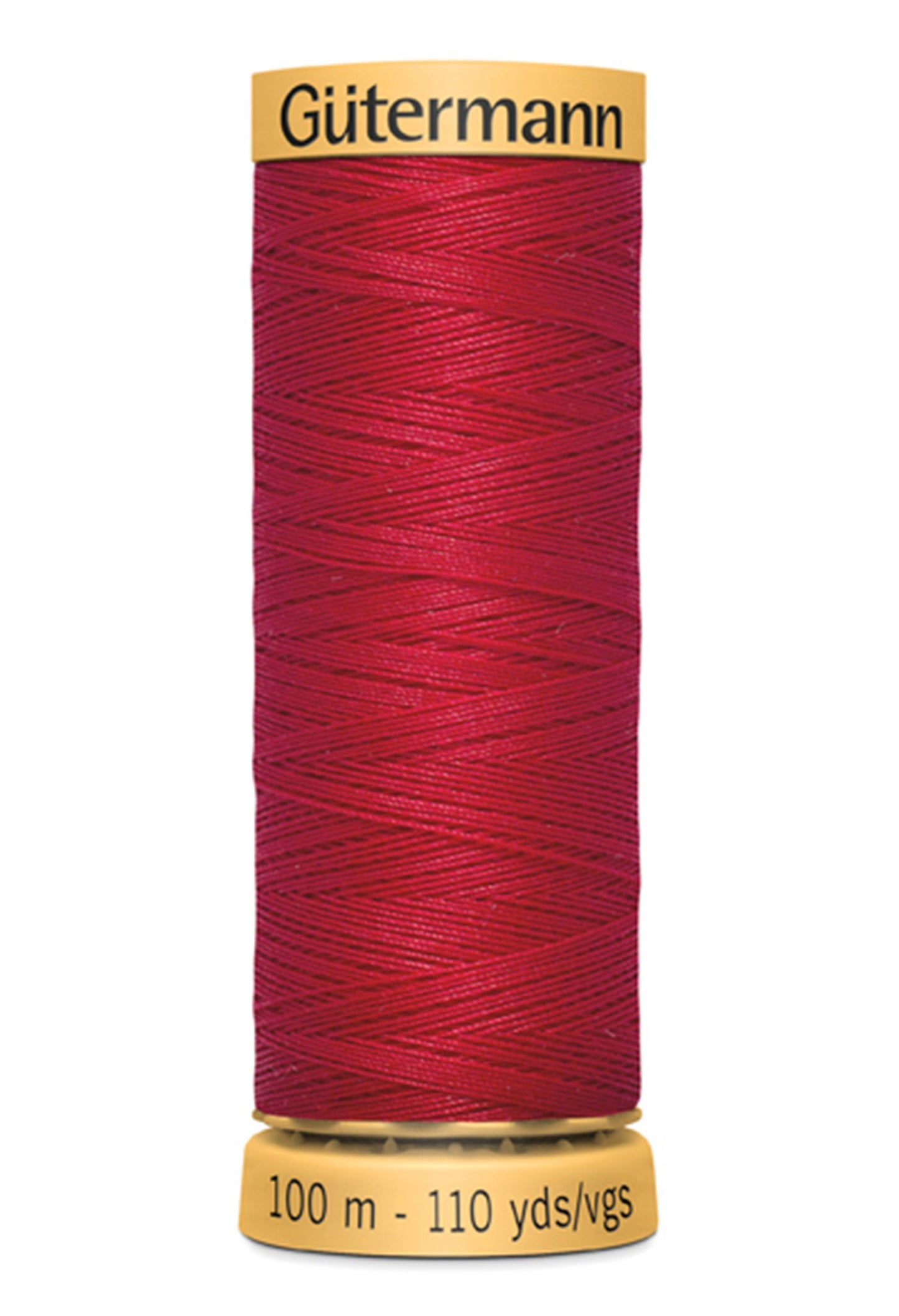 Cotton 50 100m Solid Bright Red