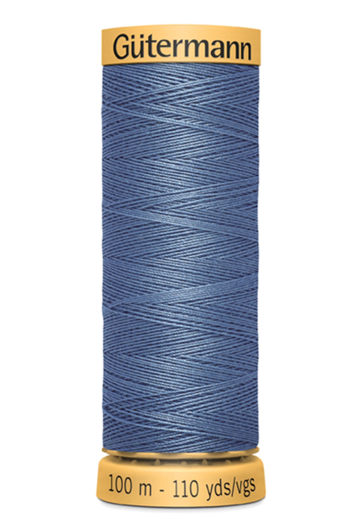 Cotton 50 100m Solid Dark Blue Sky