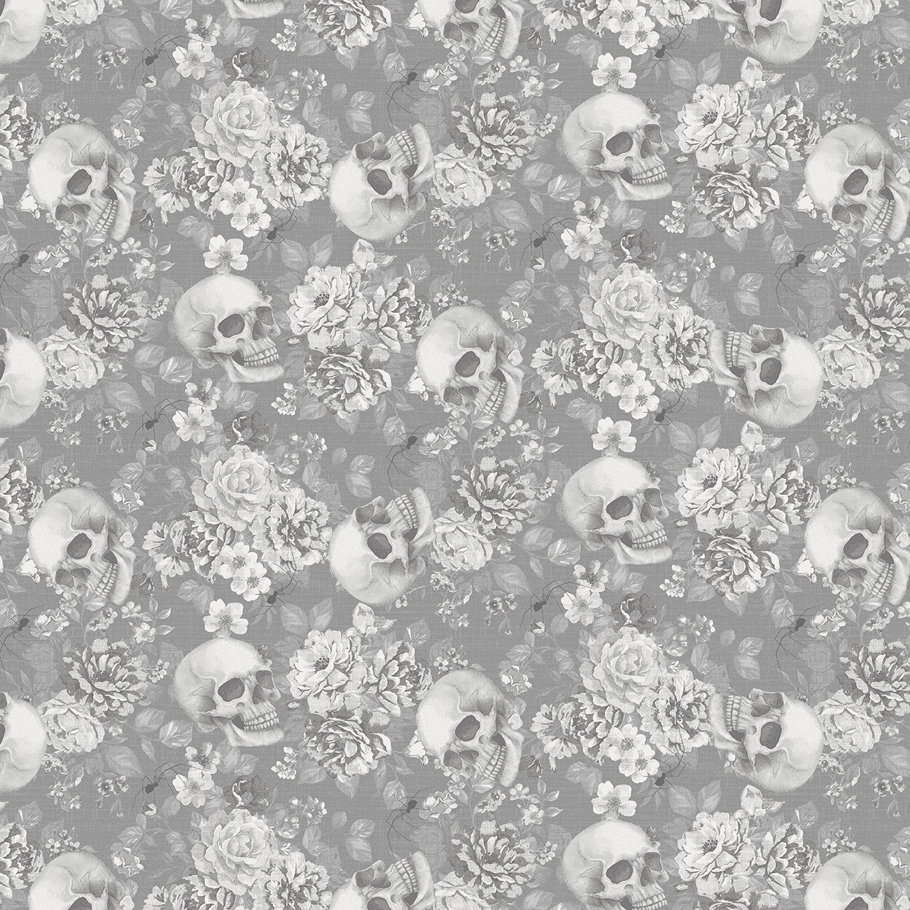 Storm Floral And Skull Toss 6 Inch