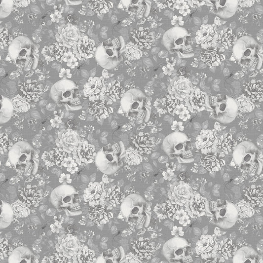 Storm Floral And Skull Toss 6 Inch