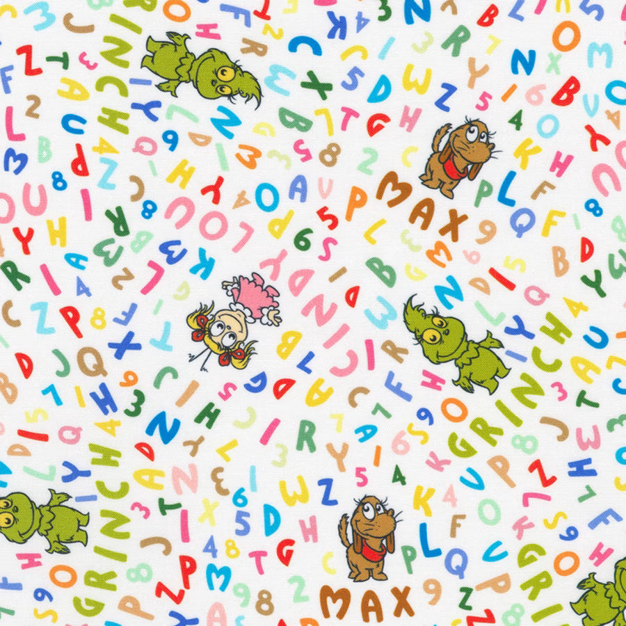 Little Grinch Alphabet Grinch Max Cindy Lou