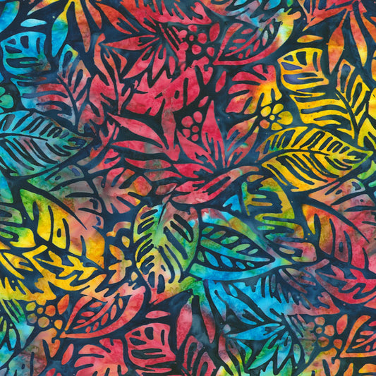 Aloha Leaves Bright