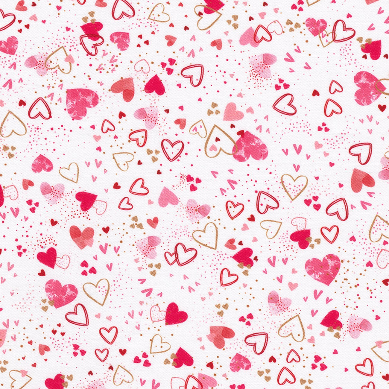 Tossed Small Hearts Sweet
