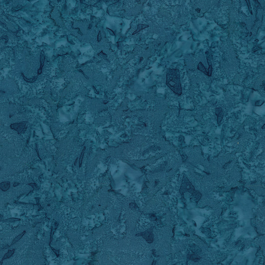 Batiks Hand-Dyes Blue Calm