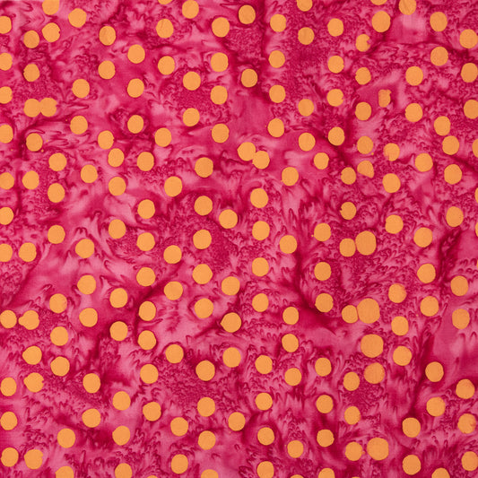 Batiks Elementals Polka Pop Punch