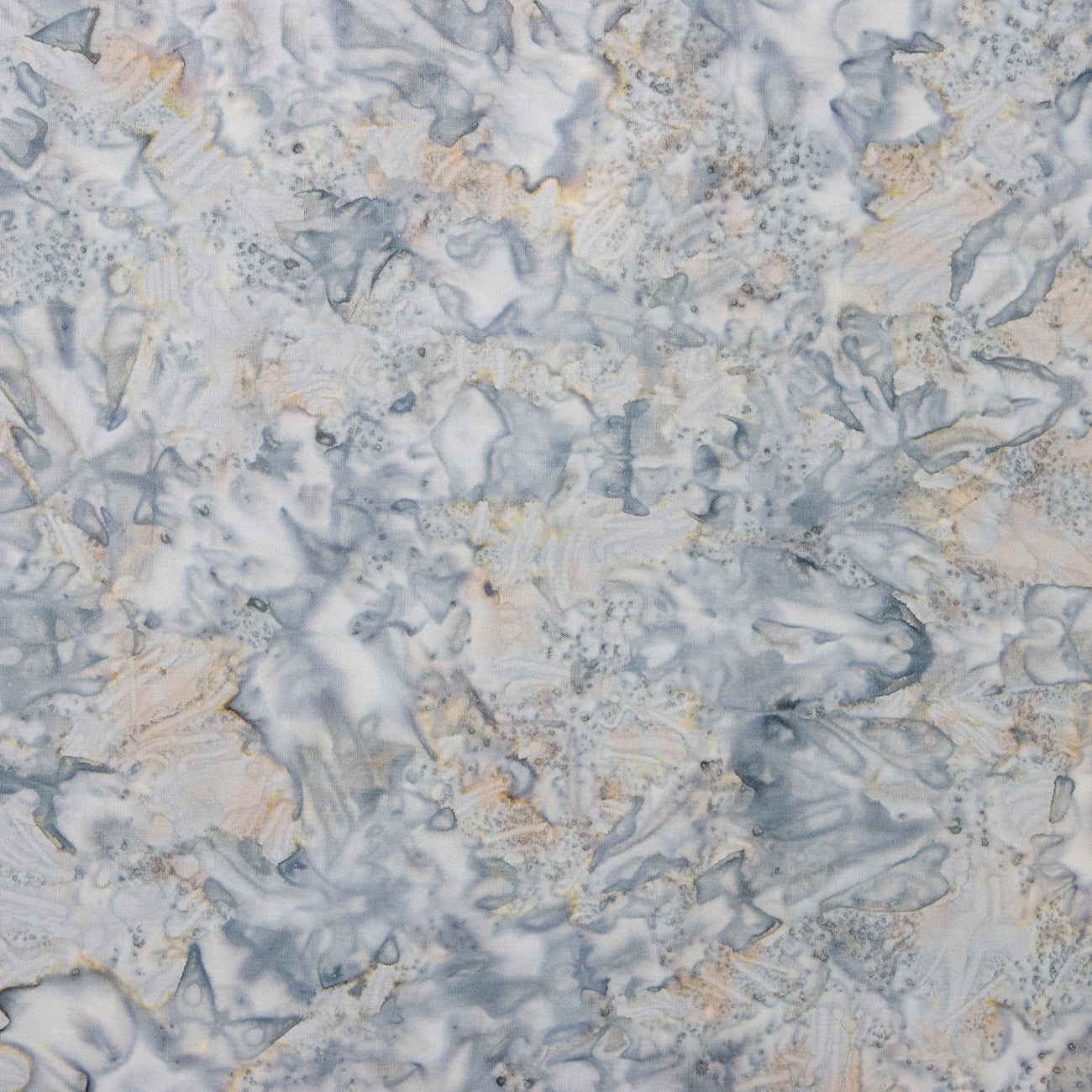 Batiks Elementals Color Play Mottled Frost