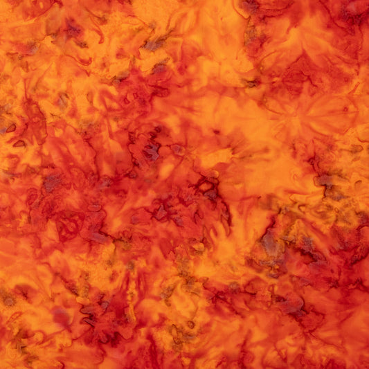 Batiks Elementals Color Play Mottled Sunset