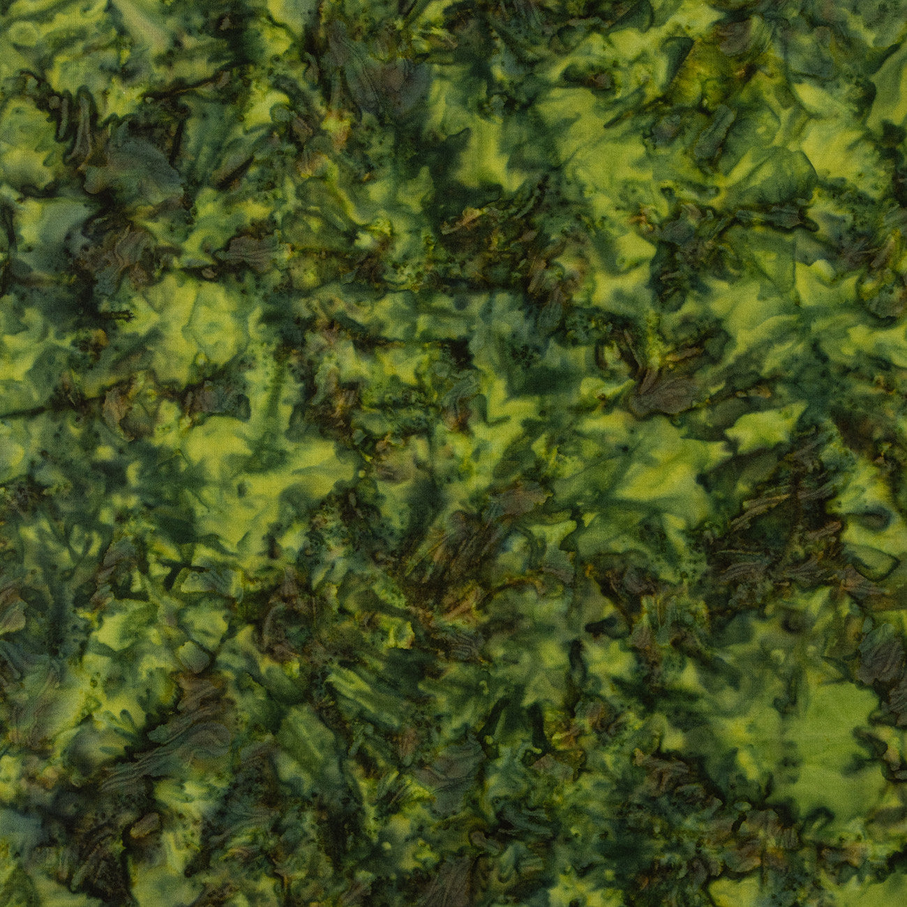 Batiks Elementals Color Play Mottled Spring Pear