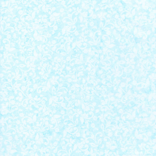 Batiks Elementals Candy Coated Baby Blue