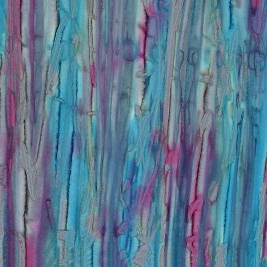 Batiks Contours Raspberry Jade