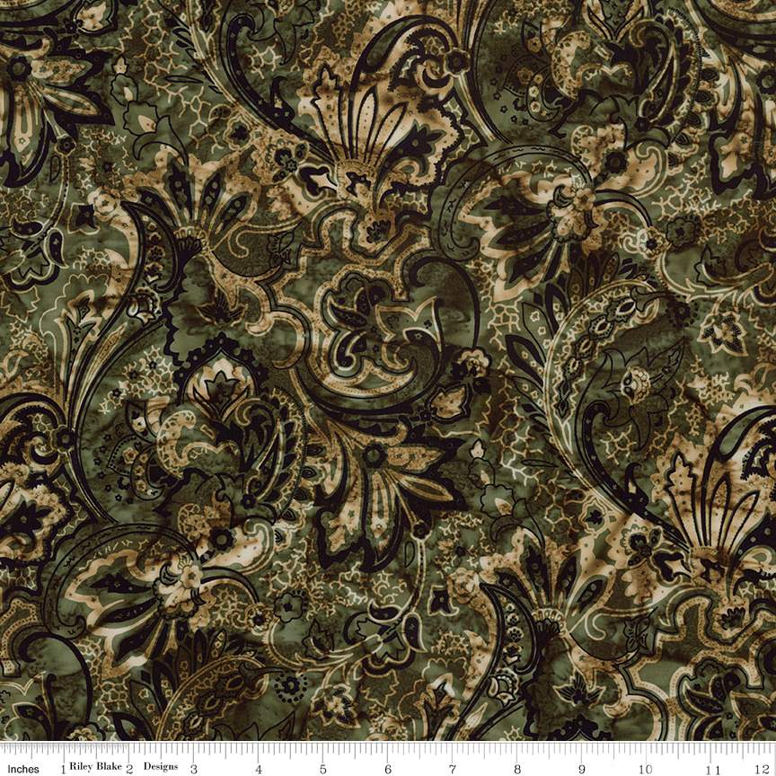 Express Yourself Bandanas - Dark Vintage Green