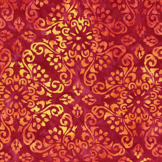Batiks Swirl the Rainbow Salsa