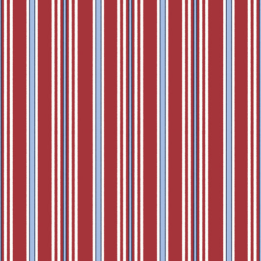 Yacht Club Stripe Red