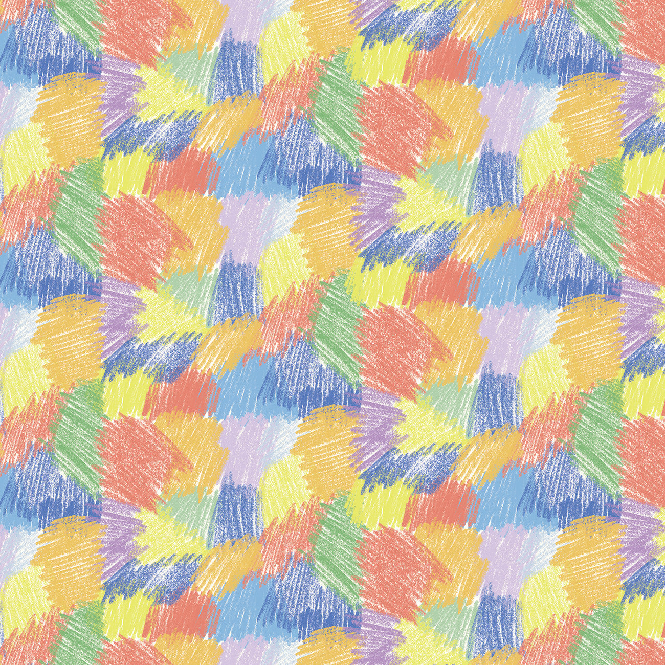New Box of Crayons Scribbles Multi